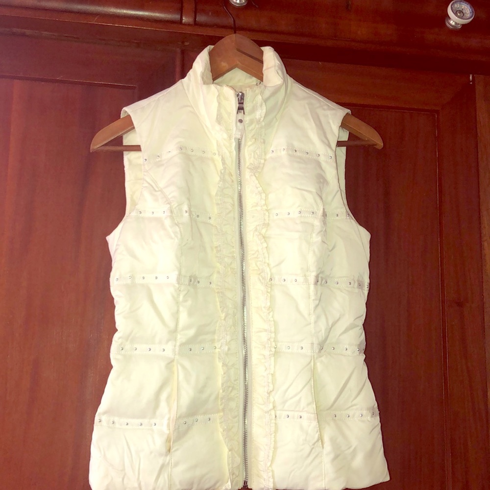 Puffer Vest. White House Black Market .